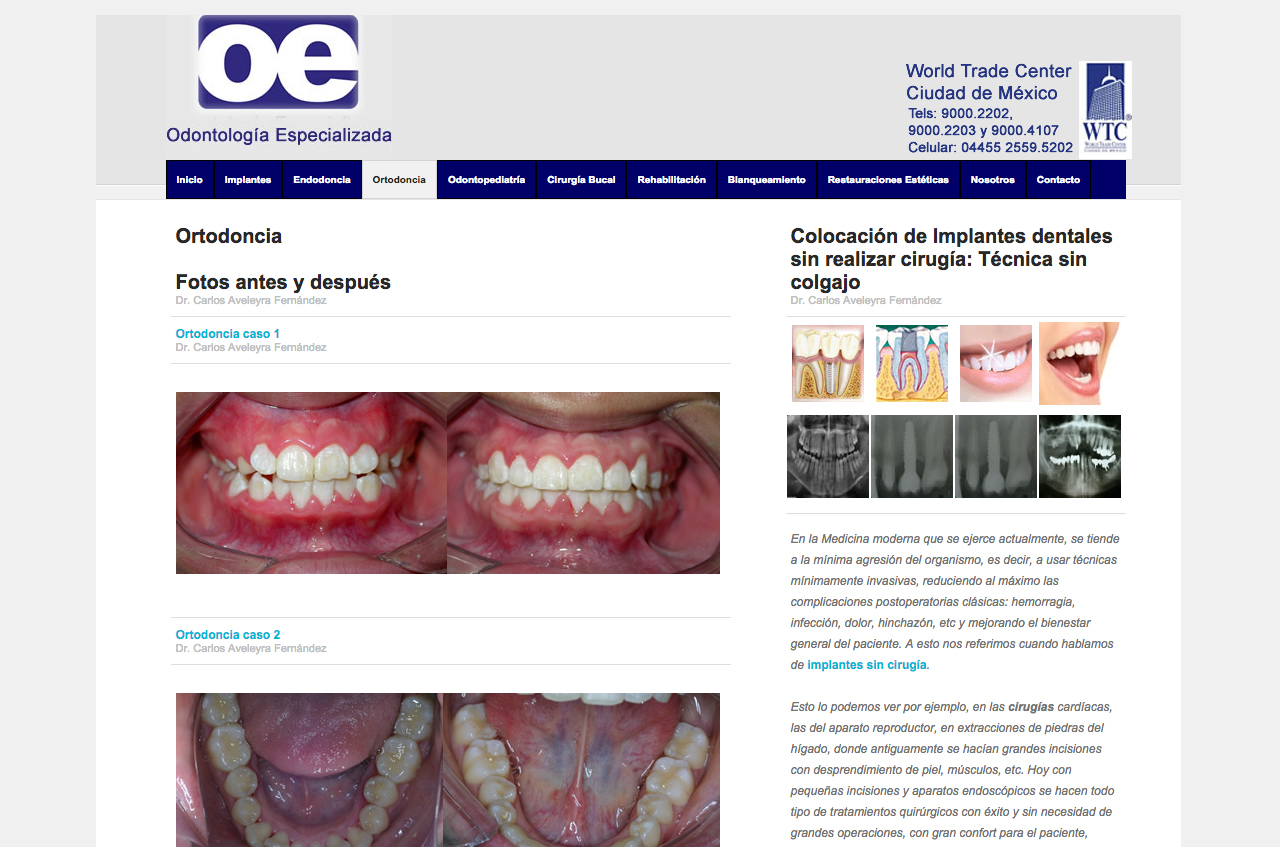 Desarrollo web en HTML y CSS para doctores
